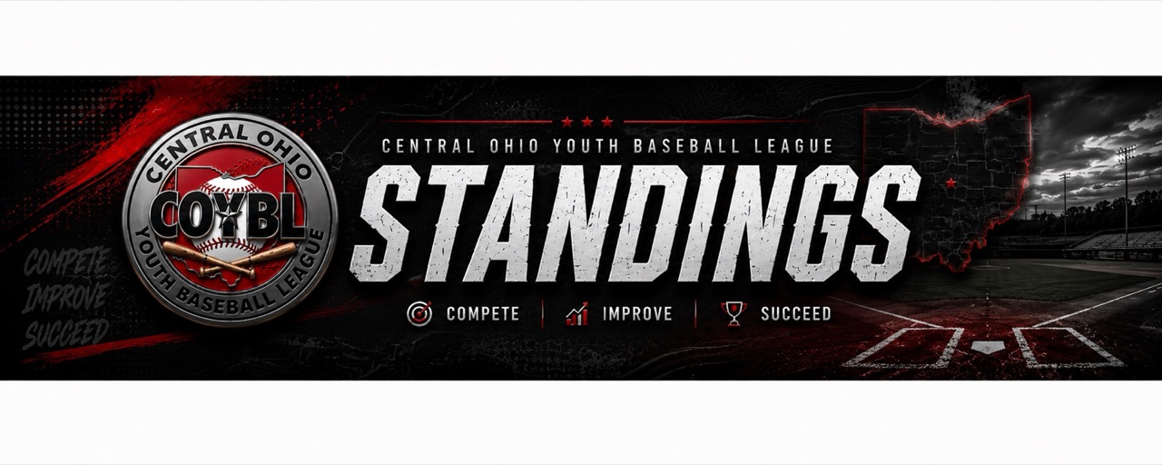 Standings, Central Ohio Youth Baseball League