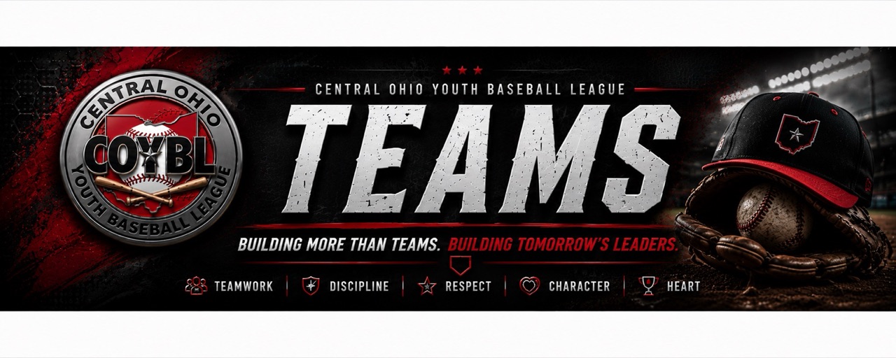 Teams, Central Ohio Youth Baseball League